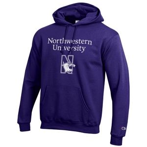 Northwestern University Mens Pullover Hoodie